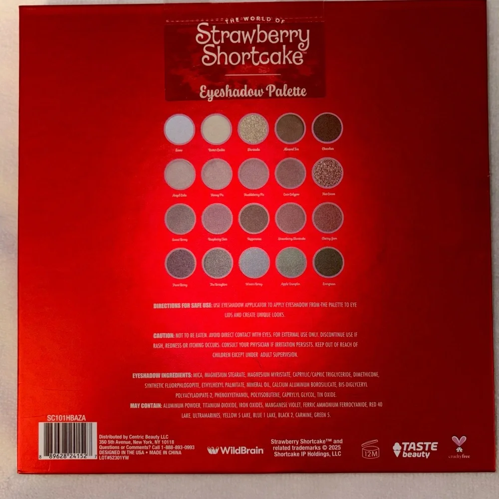 Strawberry Shortcake Eyeshadow Palette